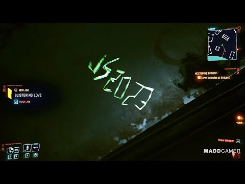 Johnny Silverhand visits his grave - Cyberpunk 2077