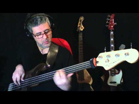 Dove sto domani by Pooh personal bassline by Rino Conteduca with fretless bass RS Guitar custom