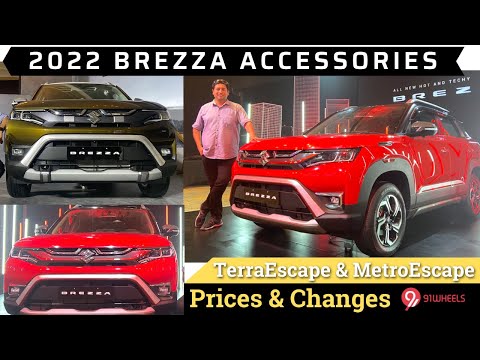   ARC Suspension arcsuspension.in Shop now Ad 1 of 2 Â· 1:00 arcsuspension.in 1   0:02 / 1:05   2022 Maruti Brezza Accessories Explained || TerraScape & MetroScape Modifications Walkaround Review