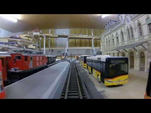 Führerstandsfahrt der MGB von Brig-Ost nach Fiesch