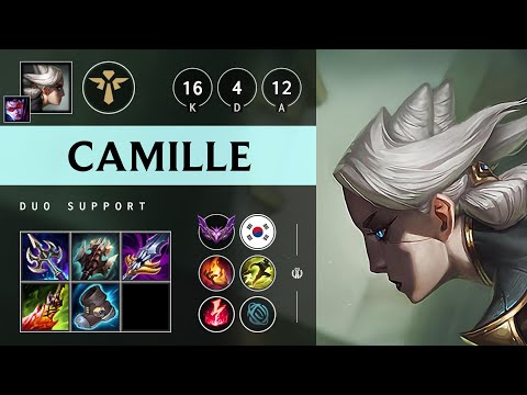 Camille Support vs Galio - KR Master Patch 25.10