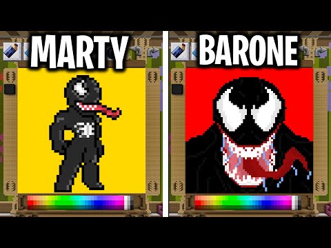 MARTY BATTE L'HACKER nella GARA DI DISEGNO - Minecraft ITA