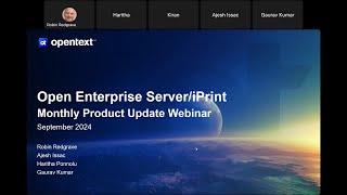 OES/iPrint Product Update Webinar September 2024