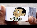 Mr Bean Cartoon Flipbook 9 Scared Bean Flip Book Flip Book Artist 2020