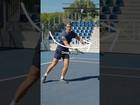 How to hit a great drop shot? Follow my tips 👀 #tennis #dropshot