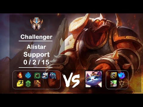 Support Alistar vs Yuumi KR Challenger Patch 12.16