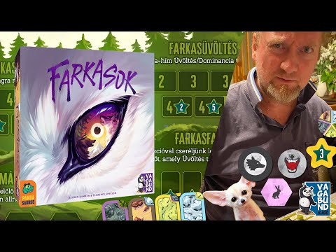 FARKASOK - magyar kiadás - kiadói és játékos szemmel is! - VAGABUND KIADÓ webshop
