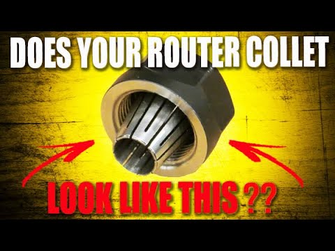 Why you have to loosen your router bit TWICE!