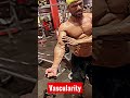 Full Vascularity . #vascularity #gymlover #bodybuilding #shortsvideo #ytshorts