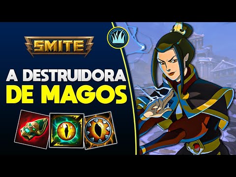 A DESTRUIDORA de Magos! PELE JUNGLER - ⚡ Smite BR Conquista