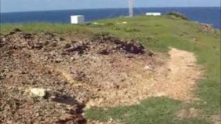 preview picture of video 'Barbados Bicycle cam # 15 [Ragged Point, East point lighthouse]'