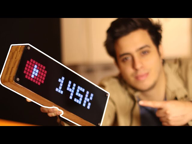 Vídeo relacionado con Vdaxvme Matrices LED activadas por sonido, kits de reloj con materiales de PC, fuente de luz ambiental para decoración de oficina en casa, asistente Smartests para visualización musical
