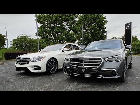Mercedes Side by side: Comparing the 2020 S560 and the new body style 2021 S580