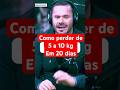Como Perder De 5 A 10 Kg Em 20 Dias 🫢 Emagrecimento Dicasparaemagrecer Perderpeso Short