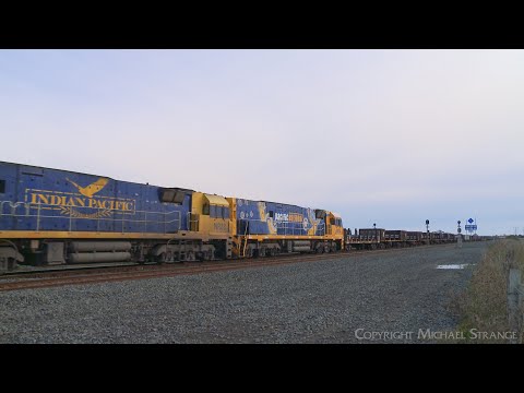 4PM4 Pacific National Steel Train With NR34 "First Nations" Livery (19/6/2022) - PoathTV Railways
