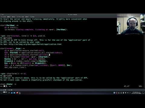 Erlang: How to create an Aternity blockchain project with Cowboy and zx