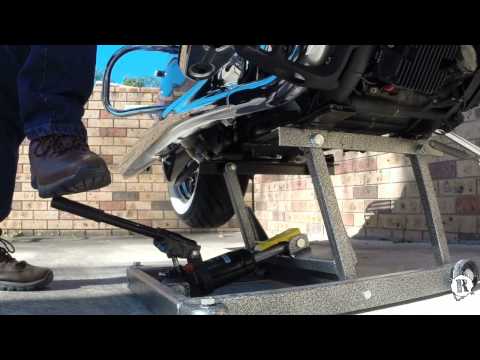 Bike lift for Indian Motorcycles, Spirit Lake Polaris Indians