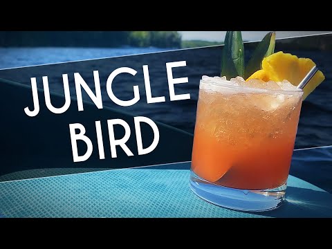 JUNGLE BIRD COCKTAIL | Easy Tiki Cocktails and Home | Rob's Home Bar