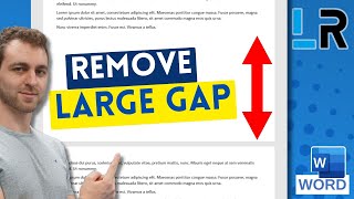 MS Word: Large gap at bottom of page ✅ 5 SOLUTIONS to remove