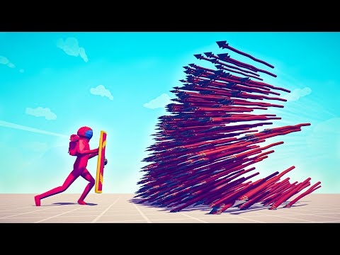 AMONG US SHIELD vs EVERY GOD - 🏹Totally Accurate Battle Simulator TABS
