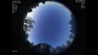 2025-12-21 All sky camera capture from Poiana Rusca Mountains, Romania