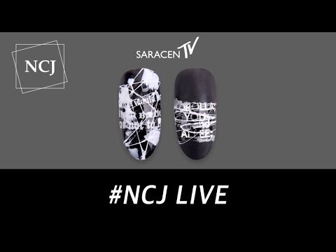 , title : 'NCJ Live! - 스파이더 메탈, 스파이더 블랙 화이트 네일아트 /Spider Metal,Spider Black White nail art'