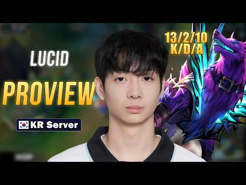 DK Lucid Jungle Proview | Naafiri · Lillia | Korean Challenger POV