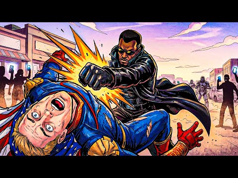 What If Blade Entered The Boys Universe?