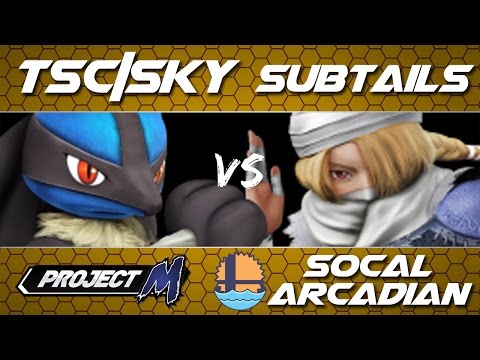 SOCAL ARCADIAN | Round 1 - TSC|Sky (Lucario) VS Subtails (Sheik)