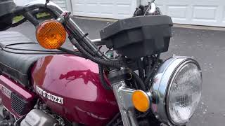 Video Thumbnail for 1977 Moto Guzzi V1000