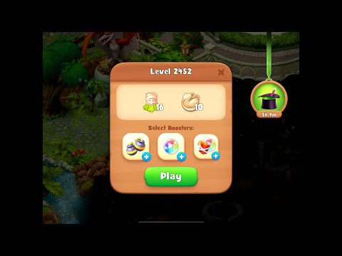 Gardenscapes Level 2452