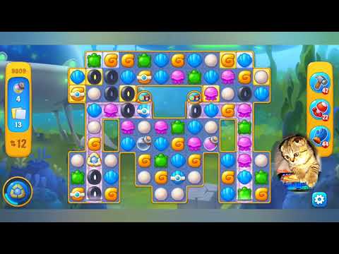 Fishdom 2022, no Boosters,   9809     level  -  прохождение без бустеров,   9809   уровень.