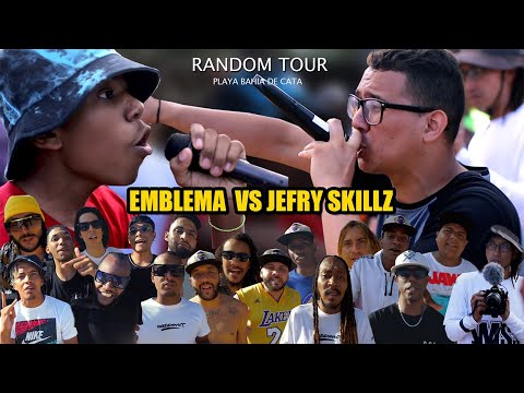 EMBLEMA MC vs JEFRY SKILLZ | Batalla Final Freestyle | Edición Especial Bahia de Cata | Random Tour