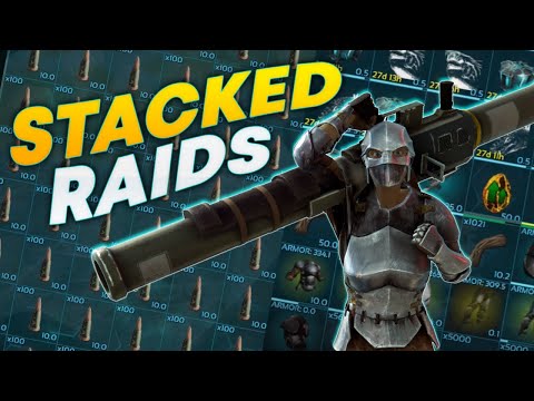 SOLO Raiding Two Hidden Bases Made Me Insanely RICH! - ARK