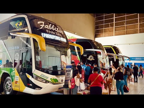 ONDE OS CAMINHOS DO BRASIL SE CRUZAM! Movimentação Rodoviária em Goiânia 
