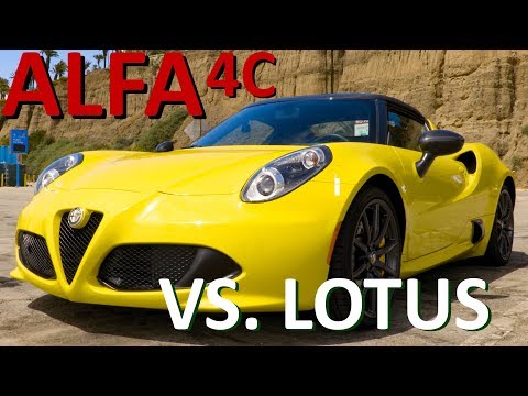 Alfa Romeo 4C | The Angry, Unpredictable Lotus Elise | Reviewed and Compared