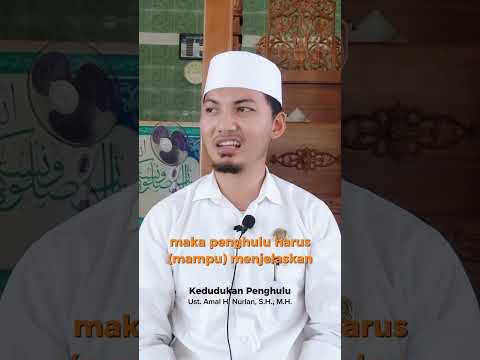 Kedudukan Penghulu sebagai Aparatur Sipil Negara