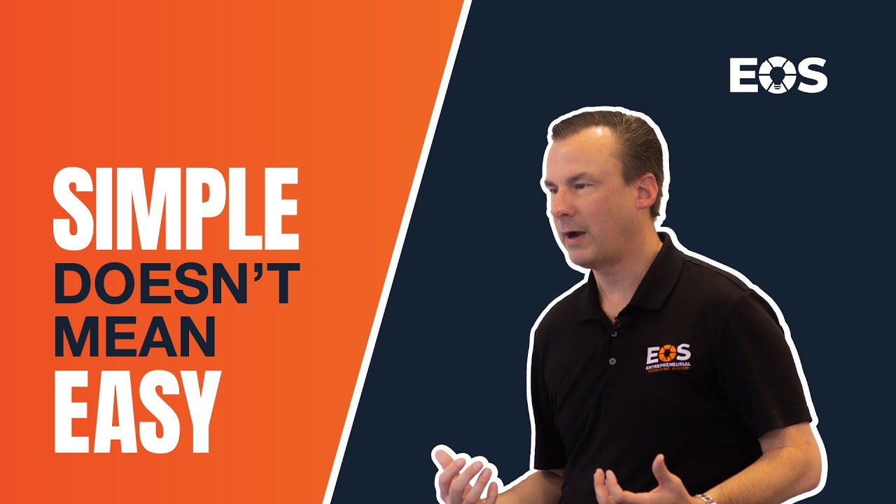 Simple Doesn't Mean Easy