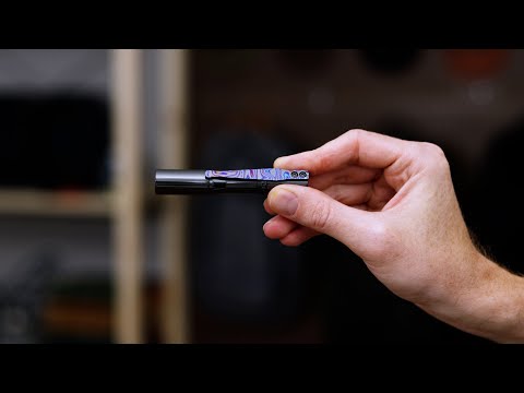 CWF Lights Micro Arcadian Click Zirconium Black Timascus 5000k