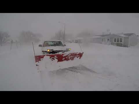 Blizzard Buffalo,NY Massive snowdrifts 12/25/22