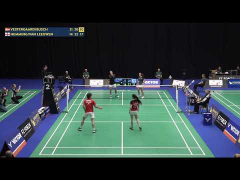 Match Point - Vestergaard / Busch vs Hemming / Van Leeuwen - XD, SF - Denmark Masters 2023