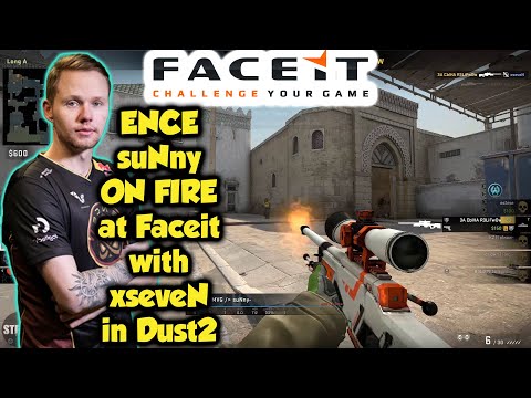ENCE suNny plays Faceit with xseveN in Dust2