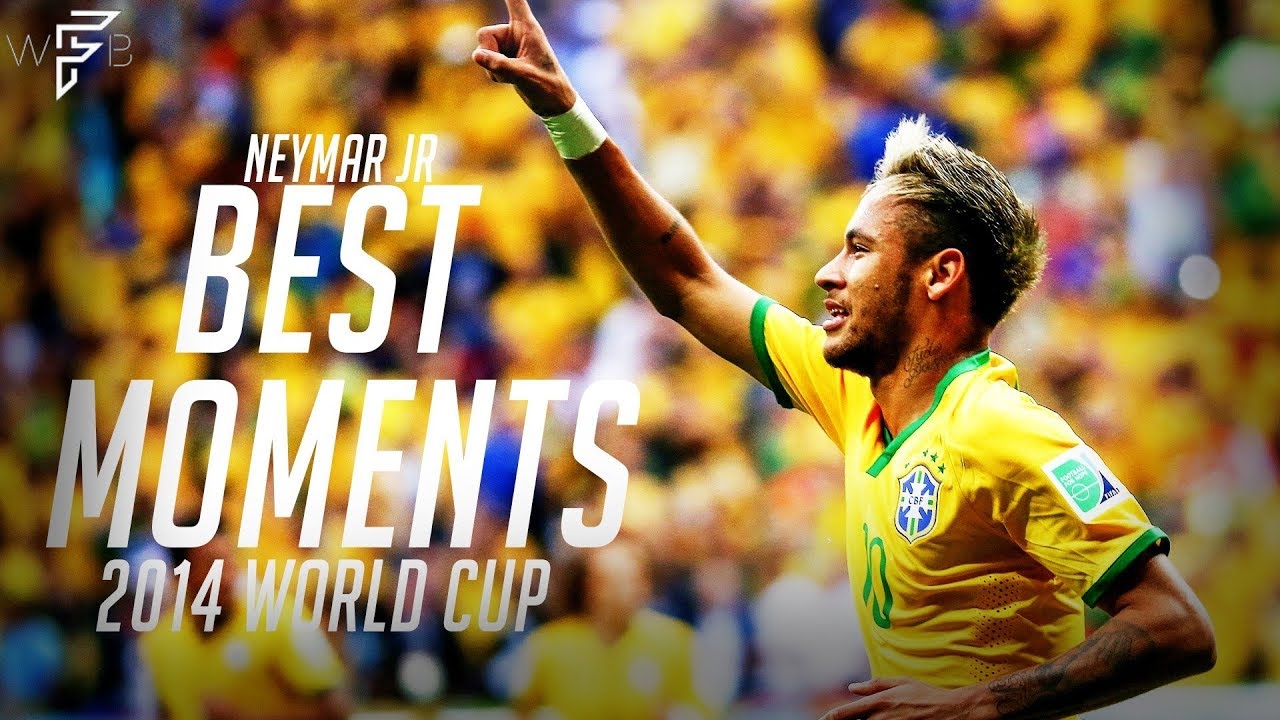 Neymar Jr - Best Moments - 2014 World Cup | 4K
