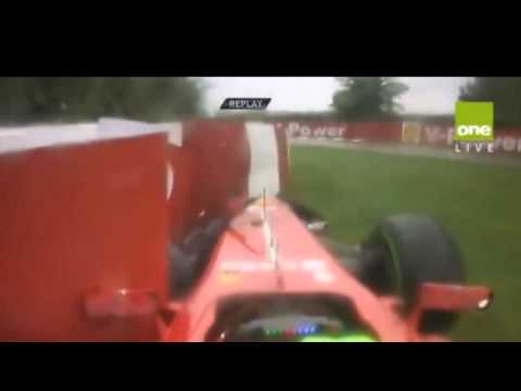 F1 Crash: Felipe Massa OnBoard[Canadian Qualifying 2013][HD]