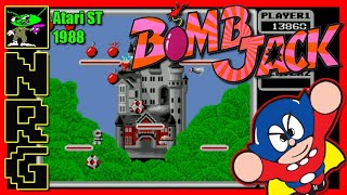 NRG: 5-10 Minutes of Gameplay - Bomb Jack [Atari ST]