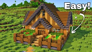 Minecraft: How to Build a 2 Player Survival House | Tutorial🏠