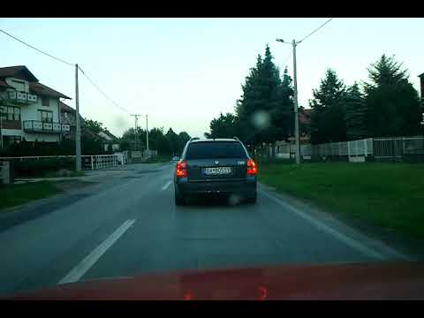 Video zapis u Vožnji Golf III TDI ,snimao Miroslav Vagala Moj sin