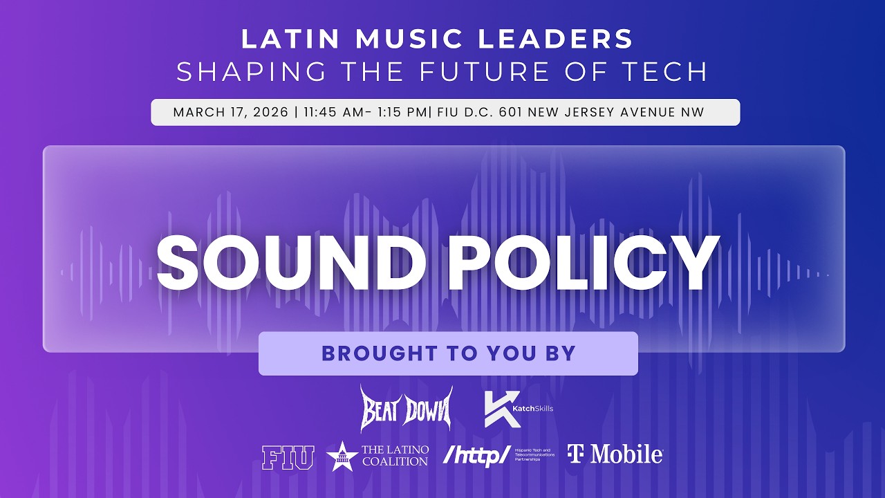 Sound Policy: Latin Music Leaders Shaping the Future of Tech