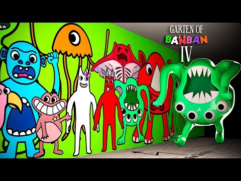 Garten of BanBan 4  NIGHTMARE Meeting  Boss Fight  Jumpscare  Secret Room  Trailer Gameplay7