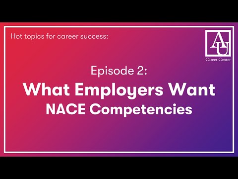 Episode 2: What Employers Want - Skills and Competencies for Career Success